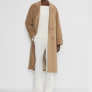 Aritzia Babaton Slouch Coat Camel Size 1